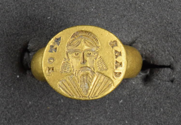 Gold Byzantine Ring at 1stDibs  byzantine signet ring, byzantine