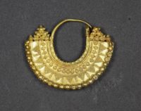 Gold Earring; Middle Byzantine.jpg