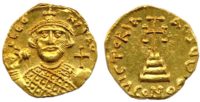 Gold coin of Leontius II.jpg
