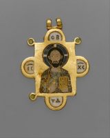 Double-Sided Pendant Icon with the Virgin and Christ Pantokrator-1.jpg