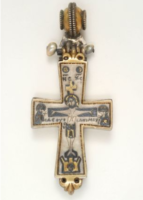 Enkolpion Reliquary Cross with Crucifixion and the Virgin.png