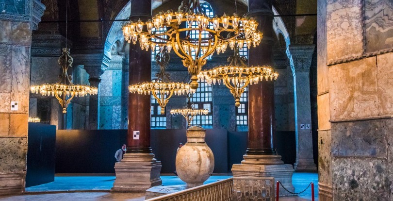Alabaster Urns Hagia Sophia