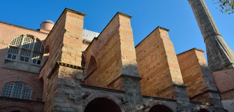 Buttresses of Hagia Sophia
