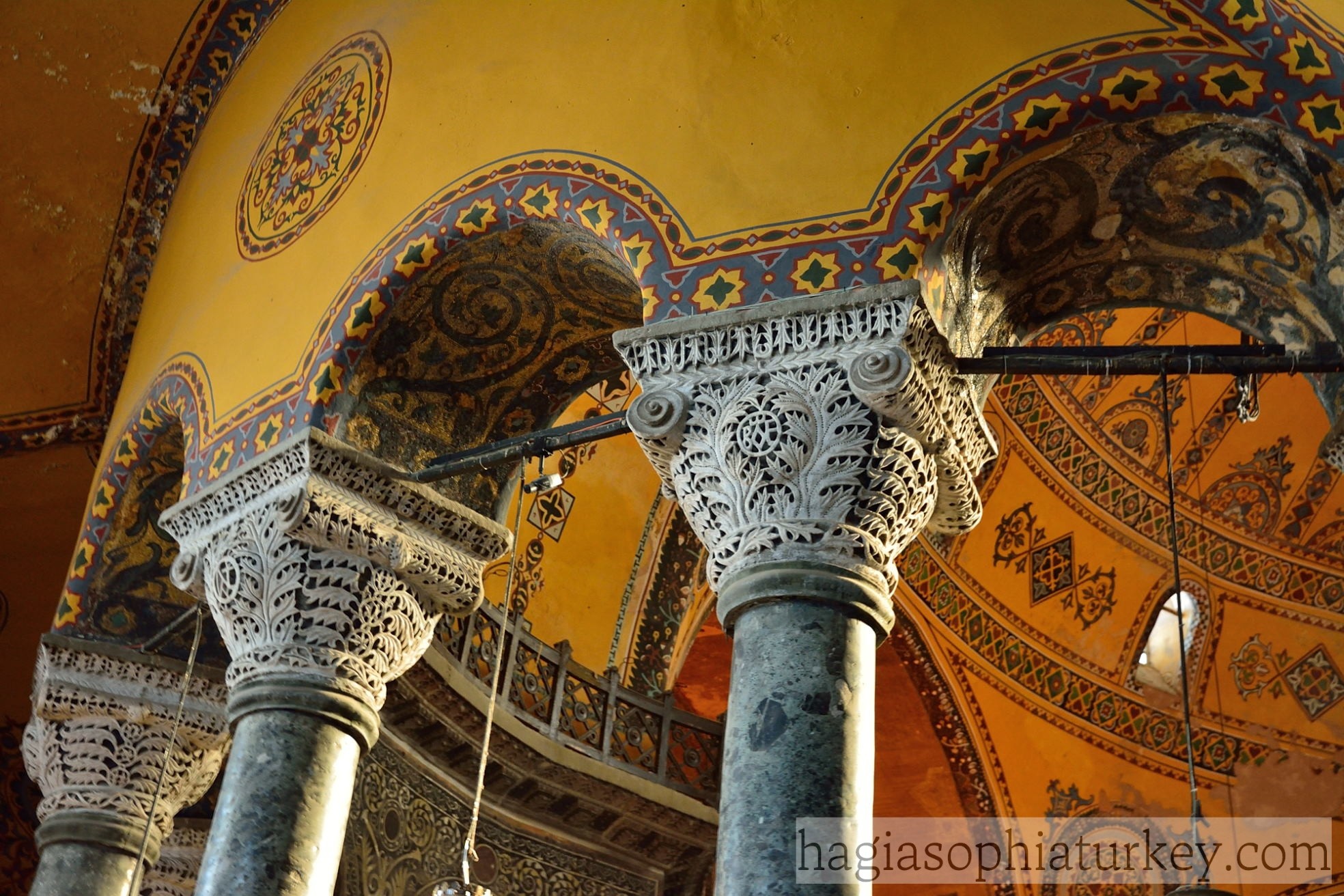 Columns Hagia Sophia
