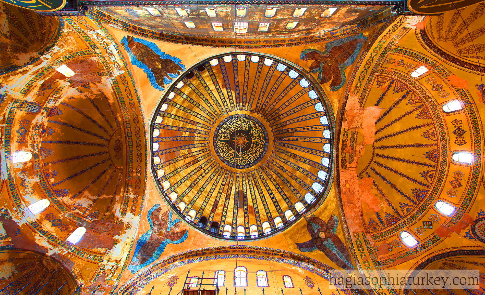 El Mosaico de los Serafines » Hagia Sophia