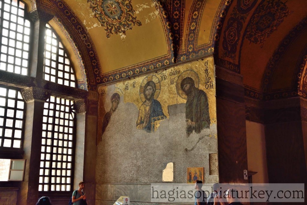 Deesis Mosaic » Hagia Sophia