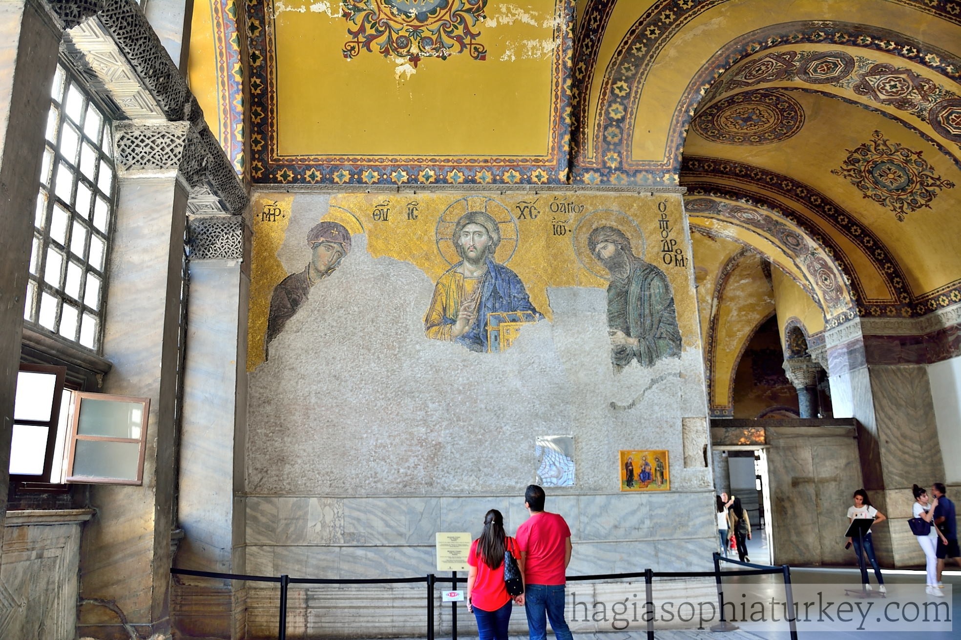 Deesis Mosaic » Hagia Sophia