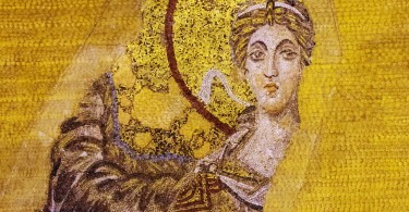 Mosaic of Archangel Gabriel - Hagia Sophia