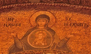 METER THEOU MOSAIC IN CHORA CHURCH