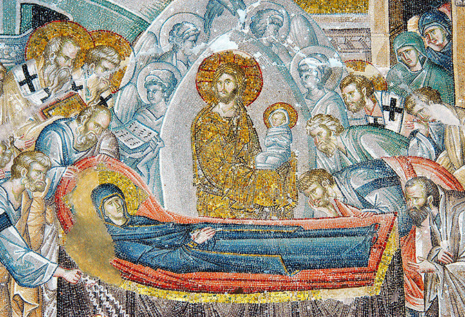 death of Mary - chora