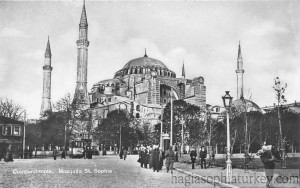 Hagia Sophia in 1929