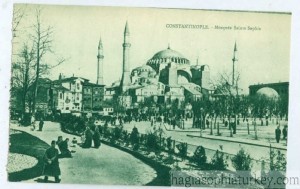 Hagia Sophia in 1928