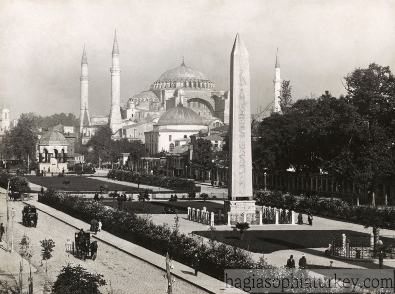 Hagia Sophia in 1920's