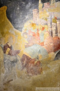 Resurrection of the son of a widow, Parekklesion, Chora Church