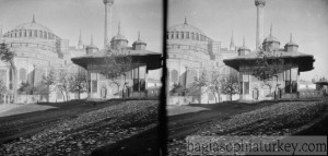 Sultan-Achmet-Brunnen in Konstantinopel1910