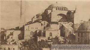 Hagia Sophia in 1919