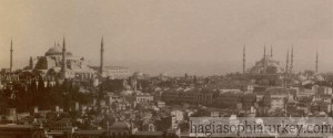 Hagia Sophia and Sultan Ahmed Mosque, 1890s 